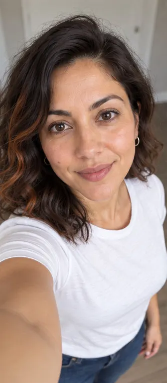 Exemplo a evitar: Selfie alta